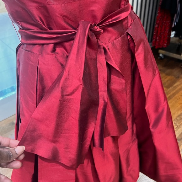 Kate Hill 100% Silk Evening Dress. - Picture 3 of 7